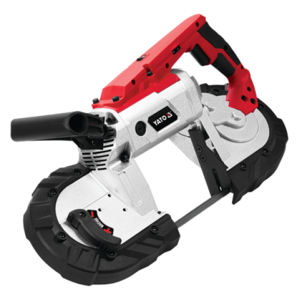 PRZECINARKA TAŚMOWA Z PODSTAWĄ (ZDEJMOWANĄ) 1100W ZASIĘG CIĘCIA 127MM X 127MM YT-82185