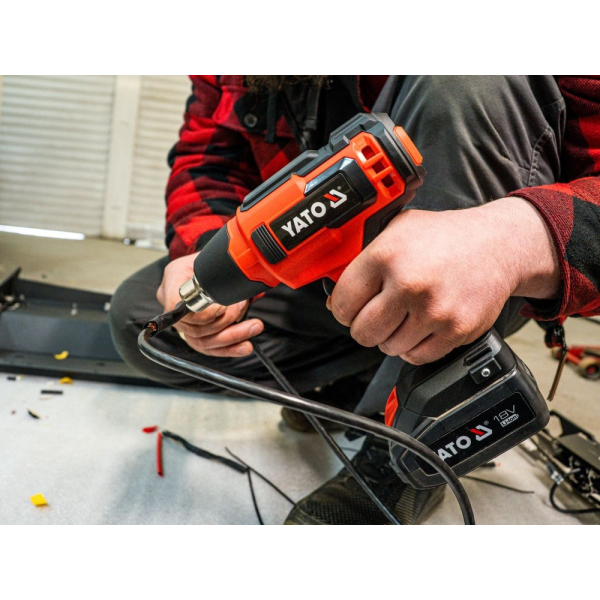 OPALARKA AKUMULATOROWA 18V, 550°, II BIEGI - BEZ AKUMULATORA YT-82285