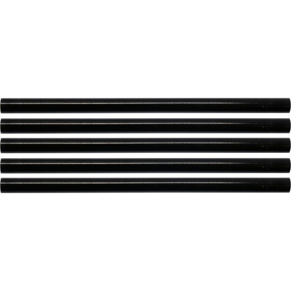KLEJ TERMOTOPLIWY 11X200MM 5SZT KOLOR CZARNY YT-82433