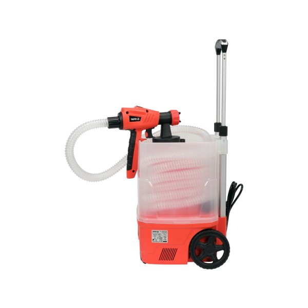 AGREGAT MALARSKI HVLP 1100W 100DIN/SEC 1L/MIN + ZESTAW DYSZ DO MALOWANIA ŚCIAN I SUFITÓW BEZ ODPARZANIA FARBY YT-82555