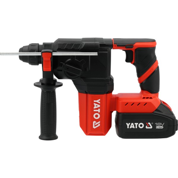 MŁOTOWIERTARKA BEZSZCZOTKOWA 18V SDS PLUS 2,5J - AKUMULATOR 4AH YT-827721