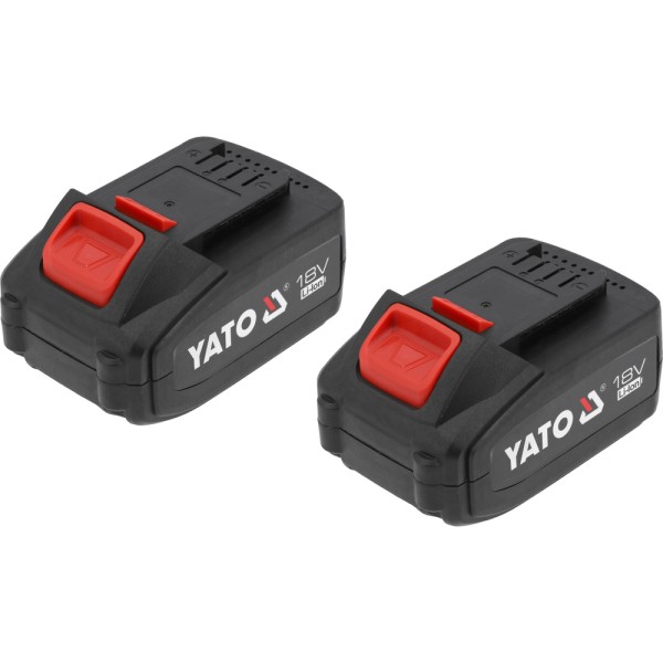 MŁOTOWIERTARKA BEZSZCZOTKOWA 18V SDS PLUS 2,5J - DWA AKUMULATORY 4AH YT-827722