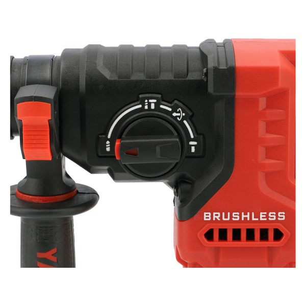 MŁOTOWIERTARKA 18V + 2X4AH (BL MOTOR) SILNIK BEZSZCZOTKOWY, 2 AKUMULATORY 4 YT-827724