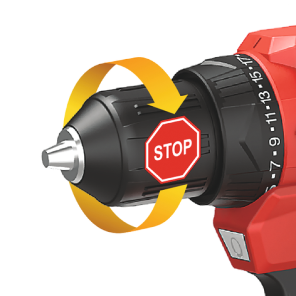 WIERTARKO-WKRĘTARKA 18V, 45 NM - AKUMULATOR 2 AH YT-827788