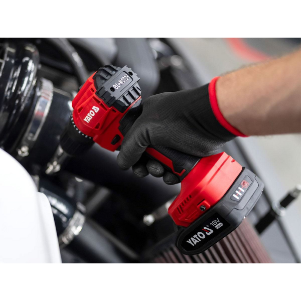 WIERTARKO-WKRĘTARKA 18V, 45 NM - DWA AKUMULATORY 2 AH YT-8277905