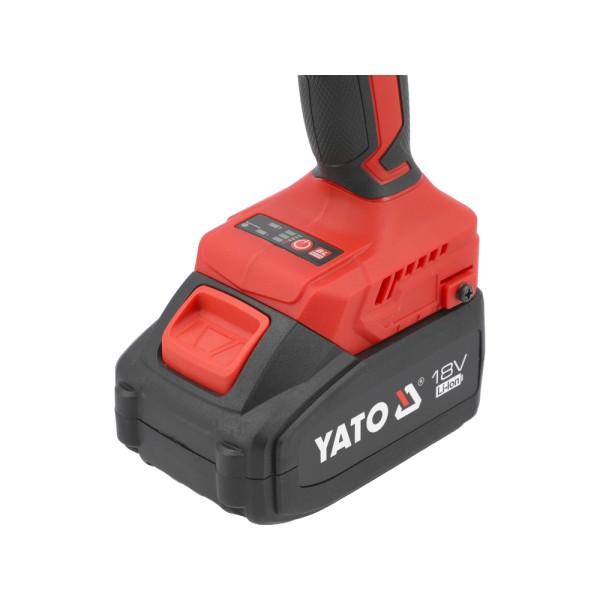 KLUCZ UDAROWY BEZSZCZOTKOWY 18V, 1/2'', 350NM - DWA AKUMULATORY 4 AH YT-8277925