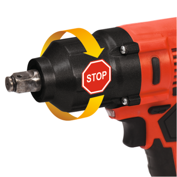 KLUCZ UDAROWY BEZSZCZOTKOWY 18V, 1/2'', 700NM, BEZ AKUMULATORA YT-828061