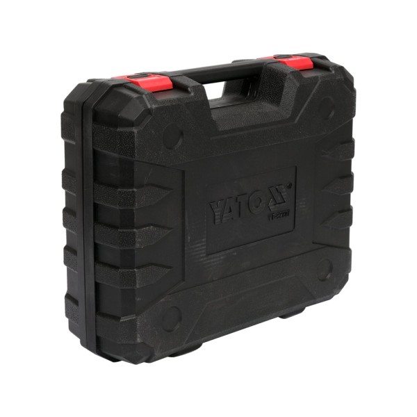 ZESTAW YATO 18V: KLUCZ UDAROWY 1/2'' 700 NM, NASADKI - DWA AKUMULATORY 3AH YT-82807