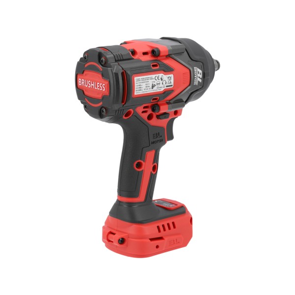 KLUCZ UDAROWY BEZSZCZOTKOWY 18V, 1/2'', 1200NM - BEZ AKUMULATORA YT-828072