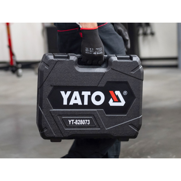 KLUCZ UDAROWY BEZSZCZOTKOWY 18V, 3/4'', 2400NM - AKUMULATOR 6 AH YT-828073