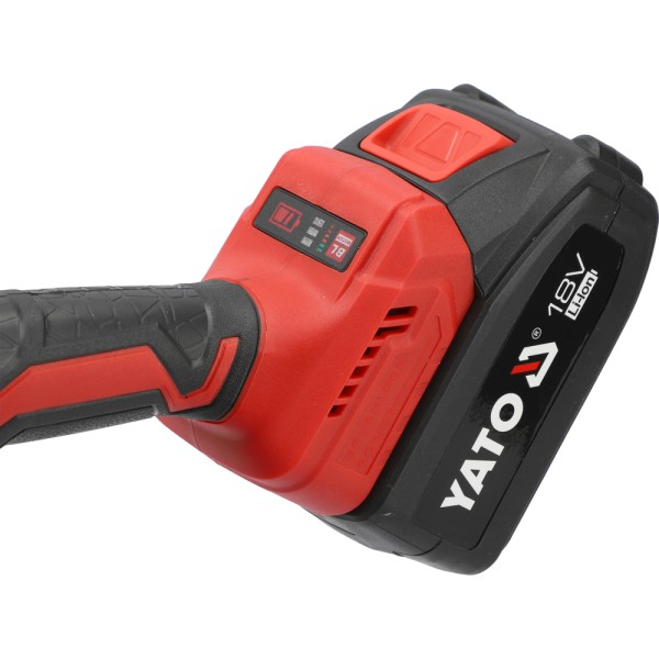 PILARKA TARCZOWA 18V 140 MM, 6150 MIN⁻¹ - DWA AKUMULATORY 4 AH YT-8281185