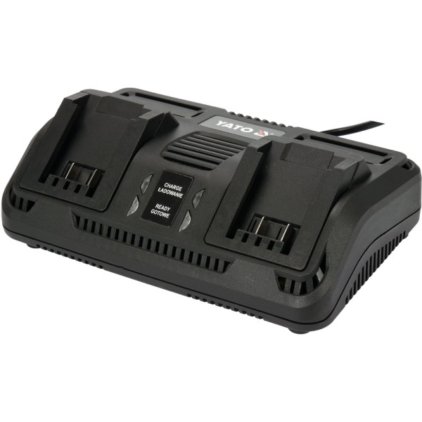 PILARKA ŁAŃCUCHOWA 36V, PROWADNICA 16'', 15 M/S - DWA AKUMULATORY 4 AH, PODWÓJNA ŁADOWARKA YT-828131