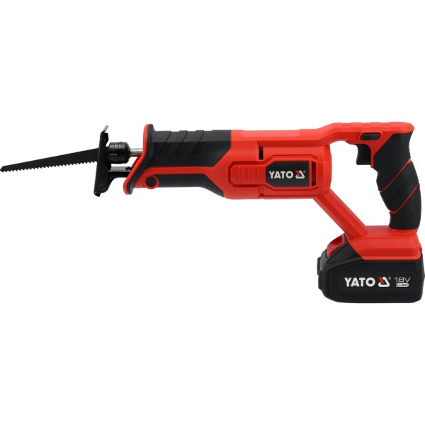PIŁA SZABLASTA BEZSZCZOTKOWA 18V - AKUMULATOR 4AH YT-828151
