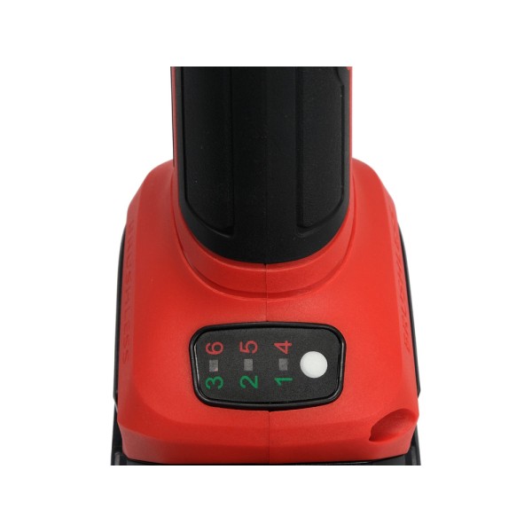 SZLIFIERKA KĄTOWA 18V, 125 MM, 3000-8500 MIN⁻¹ - DWA AKUMULATORY 4 AH YT-828295