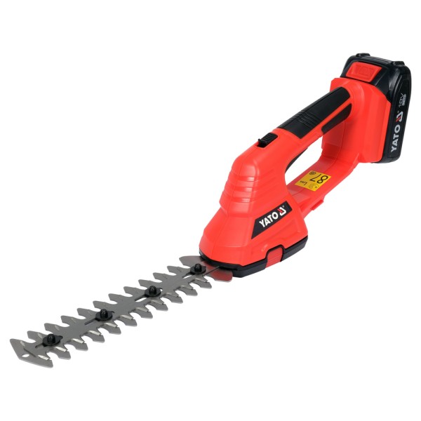 NOŻYCE DO TRAWY I ŻYWOPŁOTU 18V - AKUMULATOR 2 AH YT-828355