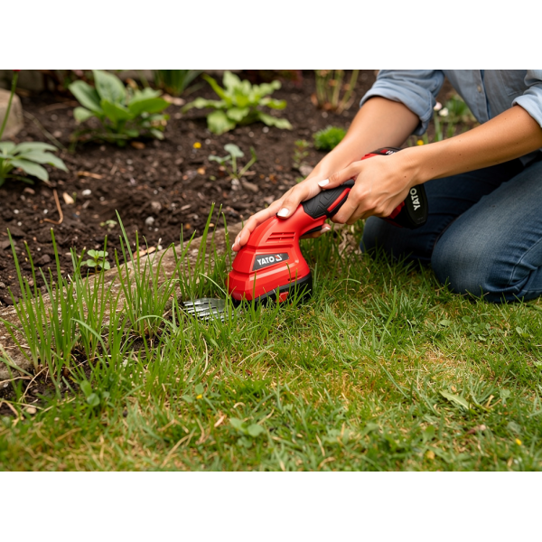 NOŻYCE DO TRAWY I ŻYWOPŁOTU 18V (KORPUS), BRUSH YT-828358