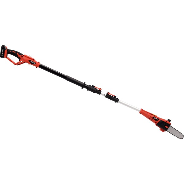 OKRZESYWARKA DO GAŁĘZI 18V, PROWADNICA 8'' - AKUMULATOR 2 AH YT-82836