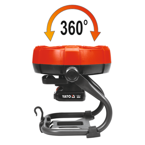 WENTYLATOR HYBRYDOWY 18V AKUMULATOROWO-SIECIOWY - BEZ AKUMULATORA YT-82933