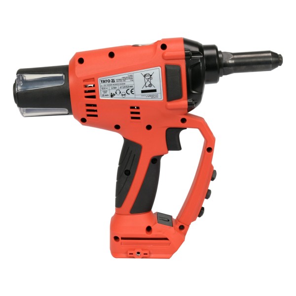 NITOWNICA 18V NA NITY ZRYWALNE 2,4 - 5,0 MM - BEZ AKUMULATORA YT-82956