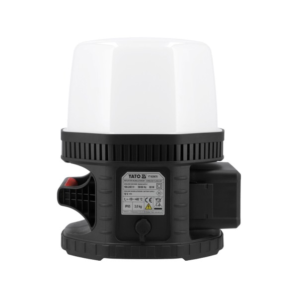 REFLEKTOR LED 18V, 10000 LM, 360° - BEZ AKUMULATORA YT-829670