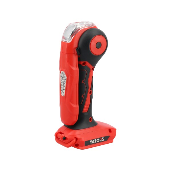 LATARKA 18V (BODY;6000LM) LED, REGULOWANA GŁOWICA YT-829693