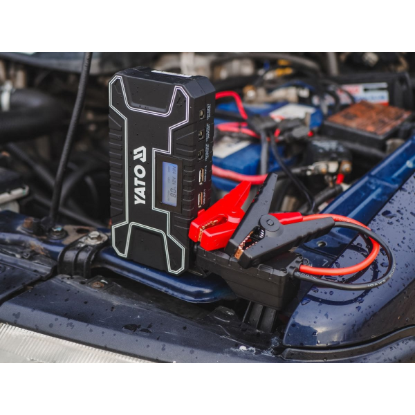 URZĄDZENIE ROZRUCHOWE/POWER BANK 12000MAH Z WYŚWIETLACZEM LCD YT-83082