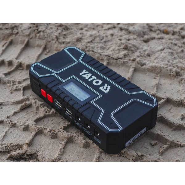 URZĄDZENIE ROZRUCHOWE/POWER BANK 12000MAH Z WYŚWIETLACZEM LCD YT-83082