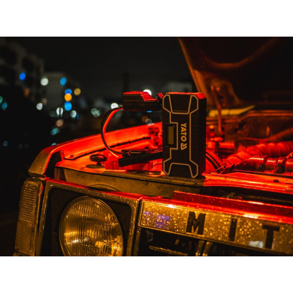 URZĄDZENIE ROZRUCHOWE/POWER BANK 12000MAH Z WYŚWIETLACZEM LCD YT-83082