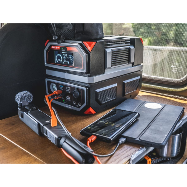 PRZENOŚNA STACJA ZASILANIA 600W, 504WH, 230V, USB-C PD YT-83091