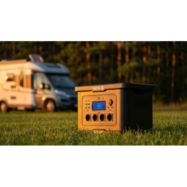 PRZENOŚNA STACJA ZASILANIA 2400W, 2232WH LIFEPO4, EPS YT-83095