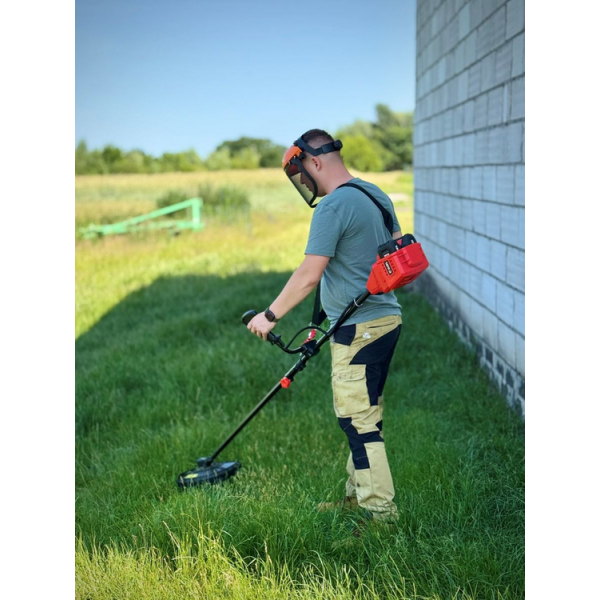 KOSA AKUMULATOROWA 36V Z TARCZĄ I ŻYŁKĄ - BEZ AKUMULATORA YT-85010