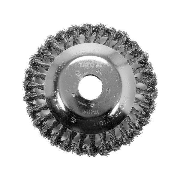 SZCZOTKA DRUCIANA DO KOSY 150 MM / 25,4 MM YT-85141