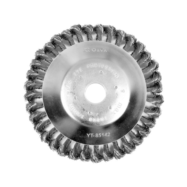 SZCZOTKA DRUCIANA DO KOSY 200  MM / 25,4 MM YT-85142