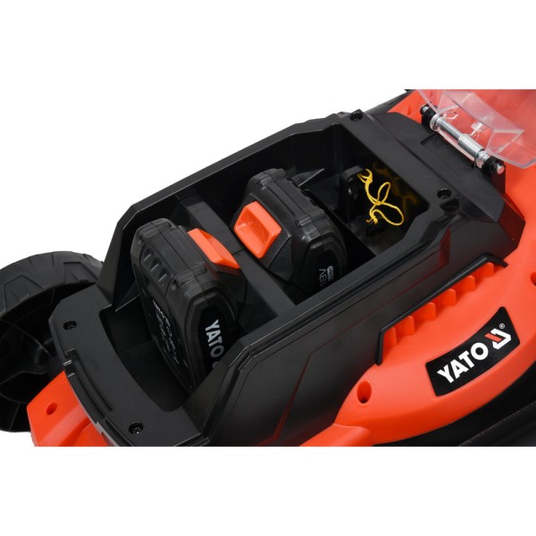 KOSIARKA AKUMULATOROWA 36V, 34 CM - DWA AKUMULATORY 2 AH YT-85220