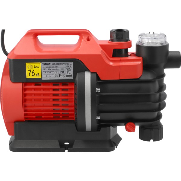 POMPA OGRODOWA 1300W Z FILTREM  I MANOMETREM YT-85364
