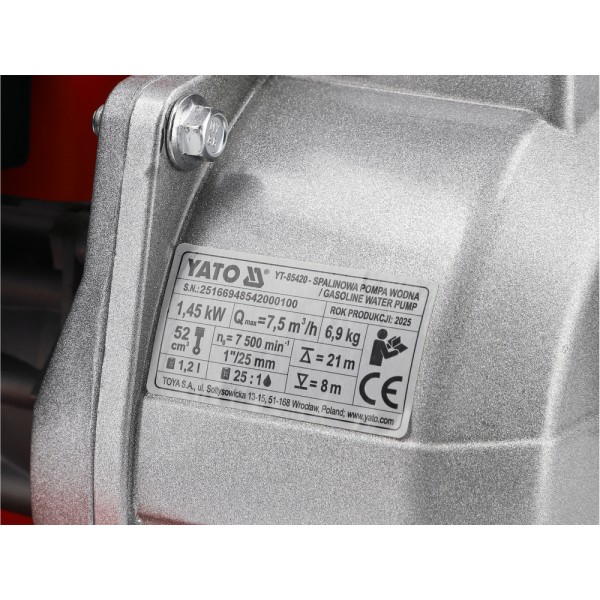 POMPA WODNA SPALINOWA 1