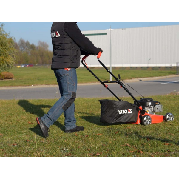 KOSIARKA SPALINOWA 41 CM BEZ NAPĘDU POJ 123 CM3 YT-85520