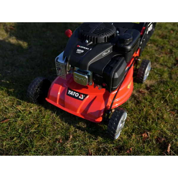 KOSIARKA SPALINOWA 41 CM BEZ NAPĘDU POJ 123 CM3 YT-85520