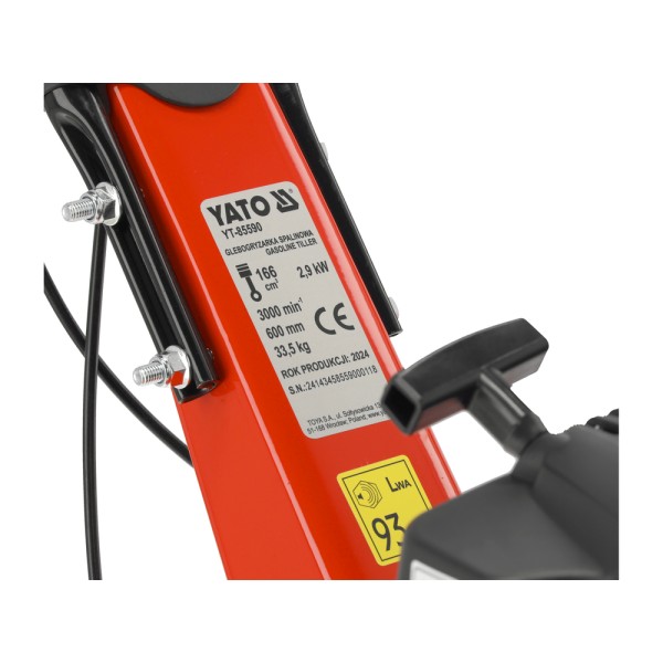 GLEBOGRYZARKA SPALINOWA 36/60 CM POJ 166 CM3 YT-85590