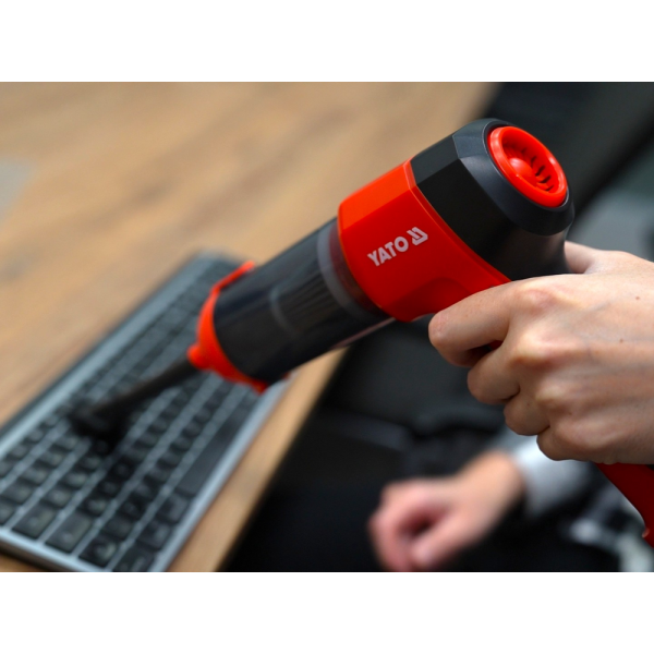 ODKURZACZ SAMOCHODOWY, DMUCHAWA 2W1 BLDC 100W YT-85686