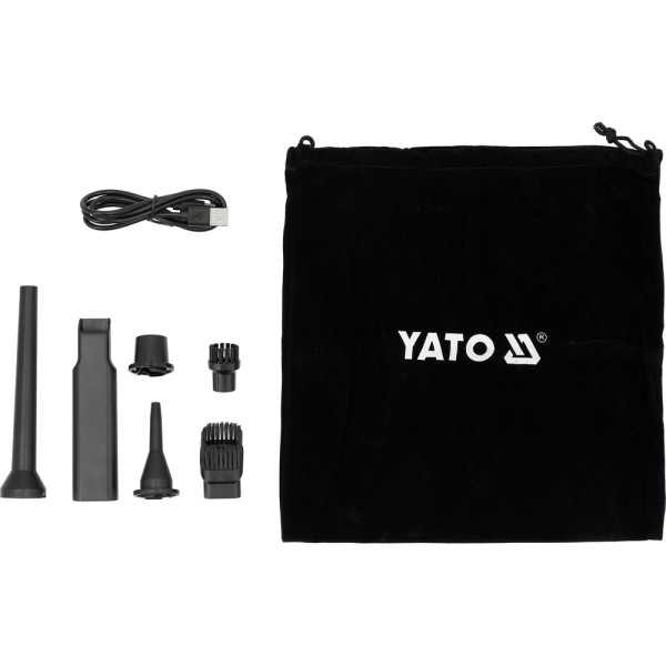 ODKURZACZ SAMOCHODOWY BEZPRZEWODOWY 70W, FUNKCJA DMUCHAWY YT-85687