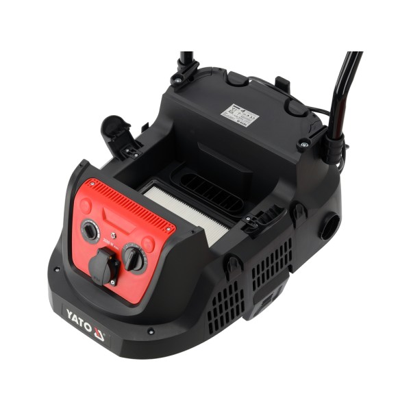 ODKURZACZ Z AUTOMATYCZNYM OTRZĄSACZEM 1600W DO PRACY Z GIPSEM,SZPACHLÓWKĄ YT-85717