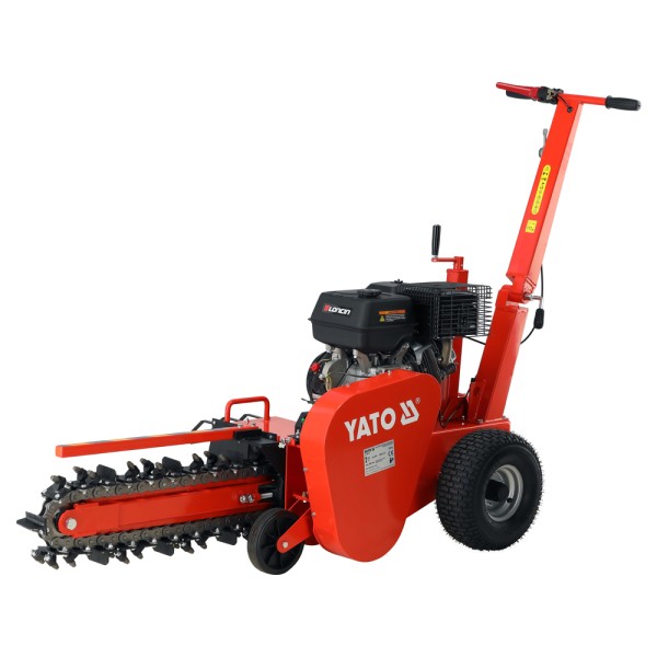 SPALINOWA KOPARKA ŁAŃCUCHOWA GŁĘBOKOŚĆ MAX 60CM, POJ.  420 CM3 YT-86140