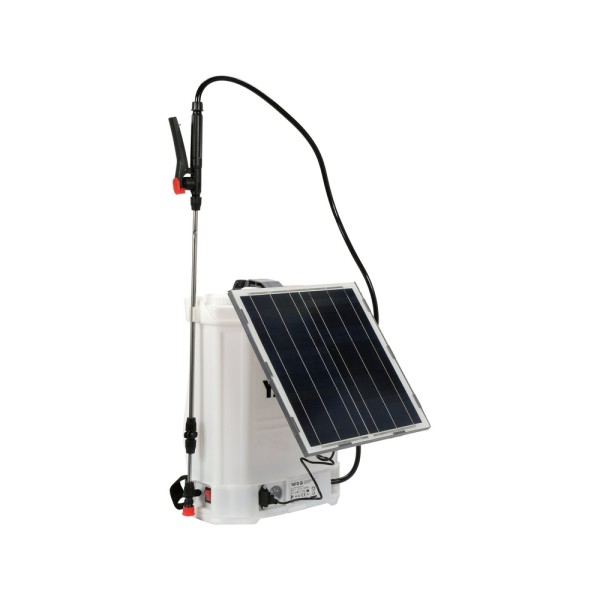 OPRYSKIWACZ AKUMULATOROWY 12V Z PANELEM SOLARNYM, 16L, 8AH YT-86220