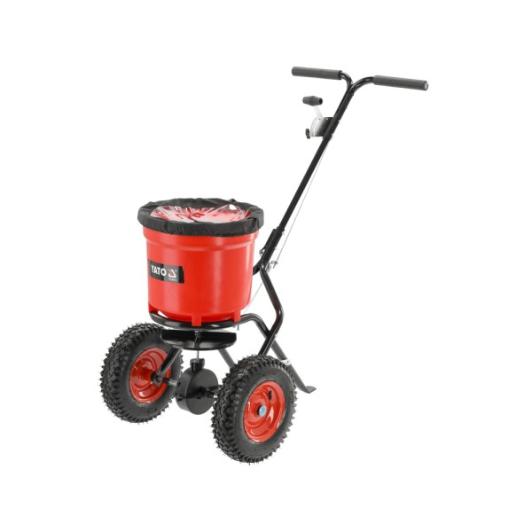 SIEWNIK/ROZRZUTNIK OGRODOWY DO NAWOZU, PIASKU, NASION, ROTACYJNY 25 KG,23 L YT-86715