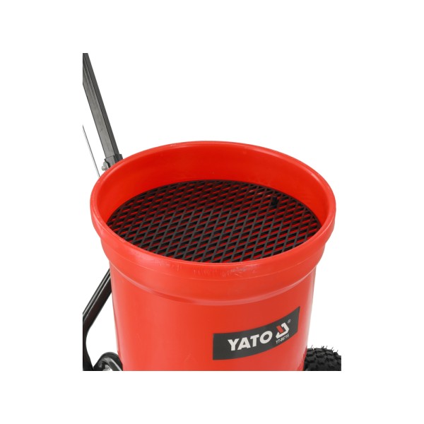 SIEWNIK/ROZRZUTNIK OGRODOWY DO NAWOZU, PIASKU, NASION, ROTACYJNY 25 KG,23 L YT-86715