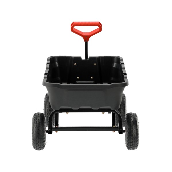 WÓZEK OGRODOWY Z WYWROTKĄ XL 350KG KOŁA 10