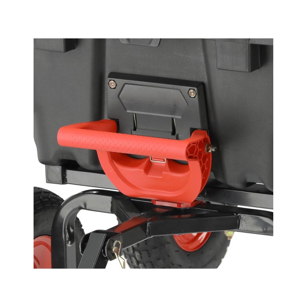 WÓZEK OGRODOWY Z WYWROTKĄ XXL 550KG KOŁA 13