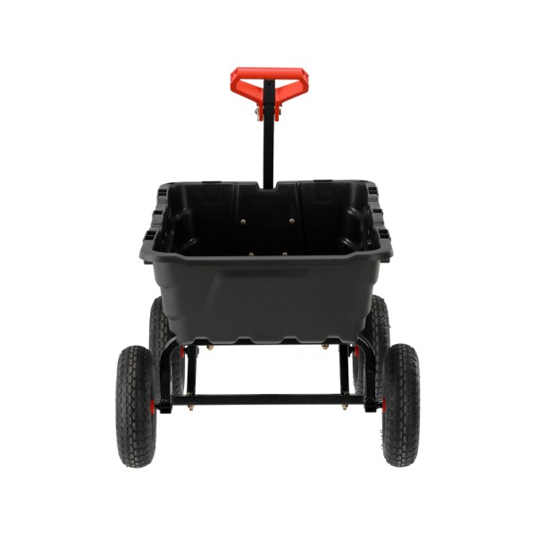WÓZEK OGRODOWY Z WYWROTKĄ XXL 550KG KOŁA 13