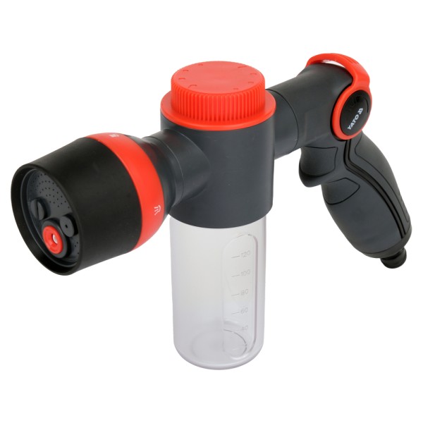 PISTOLET ZRASZAJĄCY 4 FUNKCYJNY Z DOZOWNIKIEM YT-89512